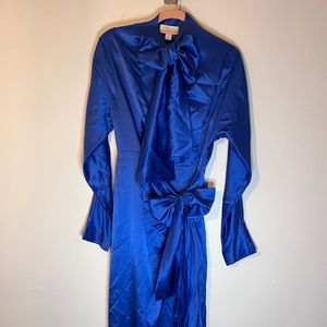 Matériel key hole silk dress Sz M